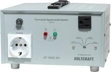 Voltcraft AT-1000 NV Vorschalt-Transformator Spannungswandler Spar-Transformator 1000 Watt grau