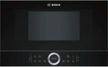 Bosch Serie 8 BFL634GB1 Einbau-Mikrowelle 21 Liter 60cm breit 900 Watt schwarz