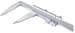 Dasqua 1310-0010 Universalmessschieber Monoblock-Messschieber DIN EN 862 Spitzenbacken 600mm