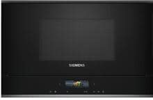 Siemens BF722L1B1 iQ700 Einbau-Mikrowelle 21 Liter 59,4cm breit 900 Watt TFT Touchdisplay 5 Leistungsstufen 7 Automatikprogramme QuickStart schwarz