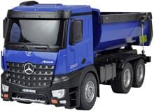 Amewi 22537 Mercedes-Benz Arocs 1:14 Elektro RC Modell-LKW RtR Lastwagen Truck blau
