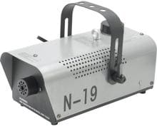 Eurolite N-19 Nebelmaschine Effektmaschine 715 Watt 1 Liter silber grau