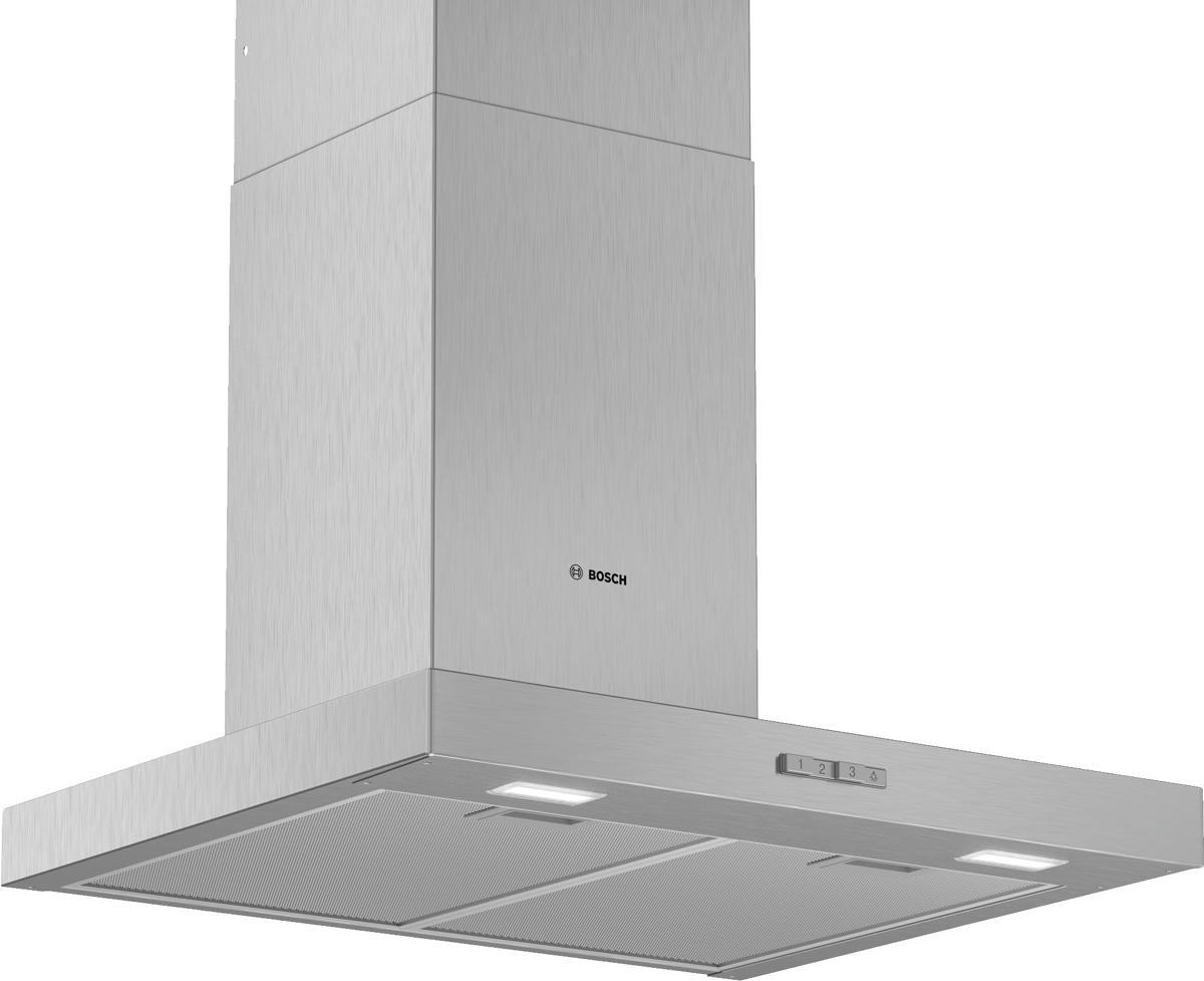 Bosch DWB66BC50 Dunstabzugshaube Wandesse Wandhaube 60cm breit Abluft Umluft Edelstahl-Optik