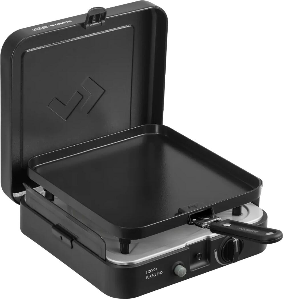 Cadac 1 Cook Turbo FFD Flat Plate Gaskocher Campingkocher 50mbar Camping Wohnwagen