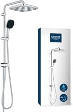 Grohe Vitalio Comfort 250 Flex Duschsystem Quickfix mit Umstellung Wandmontage chrom