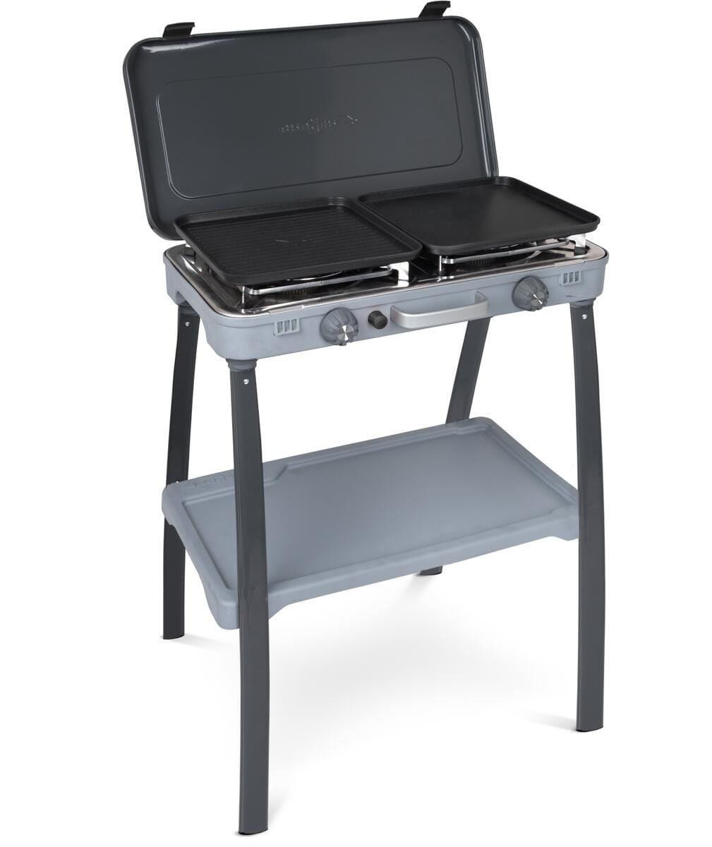 Brunner Devil Kookmaster Gaskocher mit Untergestell Campingkocher 50mbar