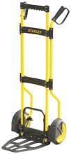Stanley FT-591 Sackkarre Transportkarre Sackrodel Traglast 270kg klappbar Edelstahl Kunststoff schwarz gelb