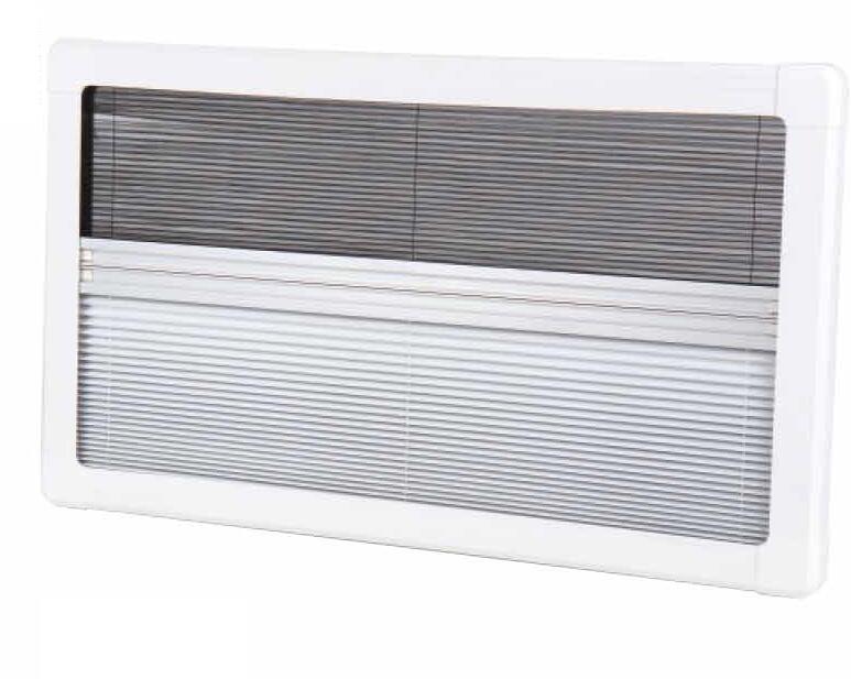 Carbest Innenrollo Insektenschutz mit Rahmen 900x450mm für RW Motion Camping Wohnwagen Wohnmobil