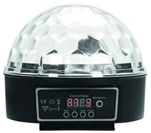 Eurolite LED BC-6 LED-Effektstrahler Effektkugel DMX Lichteffekt Musiksteuerung 5x 3 Watt schwarz