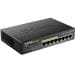 D-Link DGS-1008P Desktop-Switch Netzwerk 8-Port 1 GBit/s PoE-Funktion schwarz
