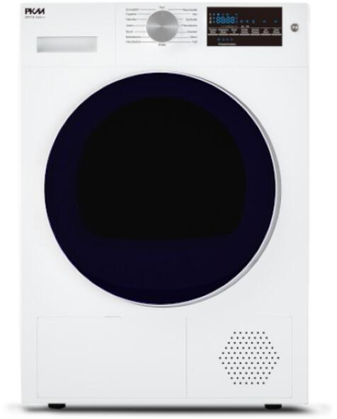 PKM WPT9-15A++ Wärmepumpentrockner 9kg Startzeitvorwahl 15 Programme Knitterschutz Feuchtigkeitssensor weiß