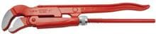 VBW 952010 Eckrohrzange Zange C-Form 45° 320mm rot