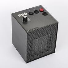 Ecomat 2000 Select Heizlüfter Keramikheizer Thermostat Kontrollleuchte 230V 1800W anthrazit