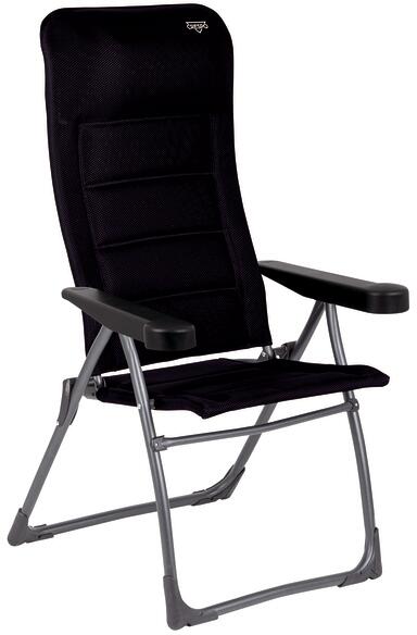 Crespo CR AP-215/80 Air-Deluxe Campingstuhl Klappstuhl Gartenstuhl schwarz
