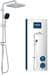 Grohe Vitalio Comfort 250 Flex Duschsystem Quickfix mit Umstellung Wandmontage chrom