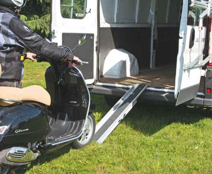 Fiamma Carry-Ramp Auffahrschiene Laderampe Reifenbreite max. 15cm eloxiertes Aluminium