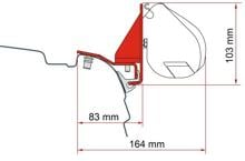 Fiamma F35 pro Markisen-Adapter für VW T5/T6 ab Bj. 2003 mit Multirail Reimo Caravan Reisemobil