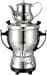 Beem 06119 2030S Samowar Teebereiter Teekocher Teekanne 3 Liter 1500 Watt Edelstahl silber