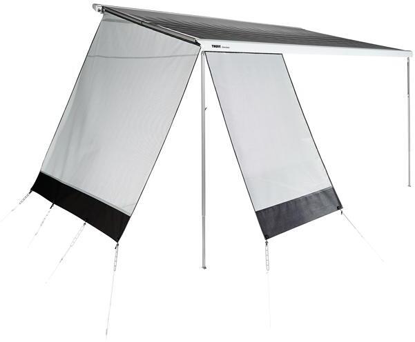 Thule Sun Blocker G2 Side Seitenwand Sonnenschutz Auszug 250cm Höhe 225-244cm M Camping Wohnmobil