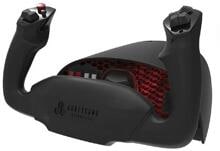 Aerosoft Honeycomb Alpha Flight Controls Joystick Controller Flugsimulator-Steuerhorn USB PC kabelgebunden schwarz