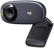 Logitech C310 HD-Webcam Konferenzkamera integriertes Mikrophon Standfuß Klemm-Halterung 1280x720 Pixel