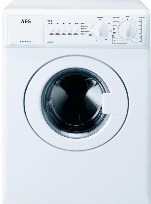 AEG Lavamat L5CB31330 Waschmaschine Frontlader 3kg 1300U/min Startzeitvorwahl Unwuchtkontrolle weiß