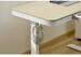 SpeaKa Professional SP-12061128 Sitz-Stehschreibtisch Schreibtisch elektrisch höhenverstellbar Holz weiß