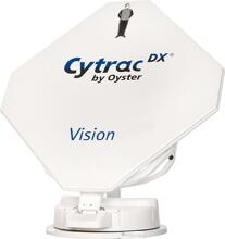 TenHaaft Cytrac DX Vision Satanlage Single Camping-Sat-Anlage Wohnwagen weiß