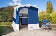 Brunner Vida II NG Küchenzelt Camping-Nutzzelt 200x200cm grau blau