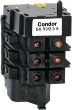 Condor SK R3/2,5 Überlastrelais Überstromrelais 1,6-2,5A Schraubanschluss