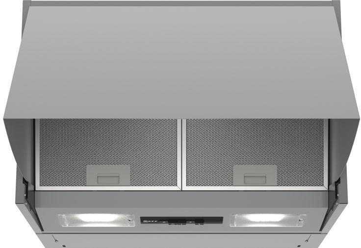 Neff DMAC641X D64MAC1X0 Zwischenbauhaube Lüfterbaustein 60cm breit Wandmontage silber