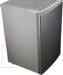 Exquisit KS16-4-HE-040E Stand-Kühlschrank 55cm breit 109 Liter Temperatureinstellung LED-Beleuchtung Gemüseschublade Eierablagen Edelstahloptik