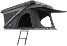 Vickywood HAZEL 155 Hybrid-Dachzelt Hartschale Camping schwarz grau