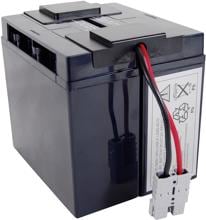 Beltrona RBC7 USV-Anlagen-Akku Spezial-Akku Batterie Blei-Vlies AGM für Marke APC 24V schwarz