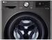 LG F2WV9082B Waschmaschine Frontlader 8,5kg 1200U/min Slim Fit AquaLock ThinQ Steam black steel