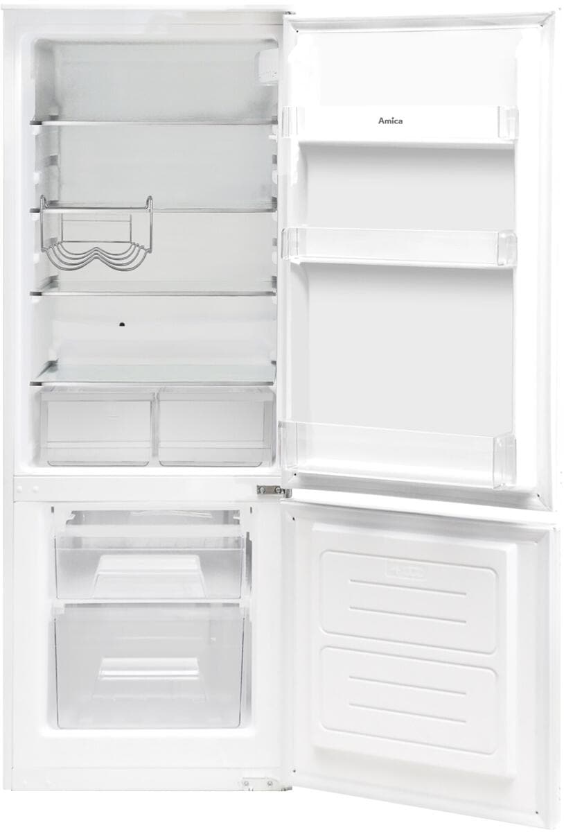 Amica EKGCS 386 900 Einbau-Kühl-Gefrierkombination 54cm breit 212 Liter elektronische Steuerung Tür-Offen-Alarm Inverter Kompressor Schlepptür-Technik