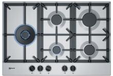 Neff T27DS79N0 N70 autarkes Gaskochfeld 75cm breit Wokbrenner FlameSelect Schaltknebel Edelstahl