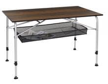 Future Light Campingtisch Klapptisch Gartentisch Outdoor 140x80cm braun