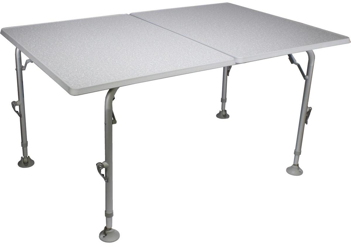 Westfield Be Smart Extender Campingtisch Klapptisch Esstisch Reisetisch Garten Terrasse 120x80x58/74cm Aluminium
