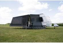 Wigo Rolli Bloxx Screen Markisen-Vorderwand für teileingezogene Modelle 350cm Camping Wohnwagen Caravan