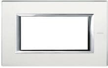 Legrand HA4804VSA Axolute Rahmen Abdeckrahmen Glas grau weiß