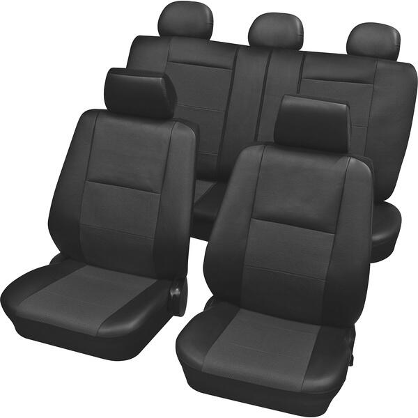HP Autozubehör 22215 Elba Sitzbezug Schonbezug Autositzbezug 15tlg. Polyester anthrazit