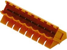 100 Stück Weidmüller BL/SL 5.00 Stiftgehäuse-Platine Leiterplattensteckverbinder 2-polig Rastermaß 5mm orange