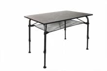 Brunner ELU 100 Campingtisch Klapptisch Gartentisch Outdoor 100x70x50/70cm höhenverstellbar grau