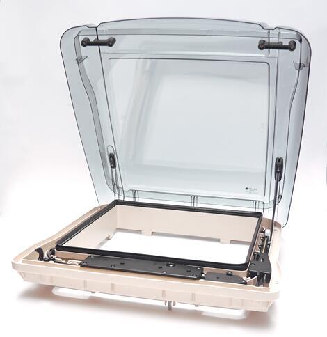 Remis Ersatzteilnr. 10028035 Hauben Oberteil 400x400mm vormontiert für Typ Remitop Vario II Camping Wohnwagen