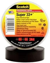 10 Stück 3M SUPER33+-19X20 Scotch® Isolierband Klebeband 19mmx20m schwarz