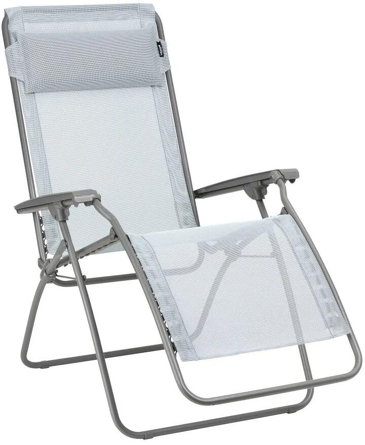 Lafuma RClip Batyline Iso Zero-Gravity-Relaxliege Campingliege Sonnenliege Outdoor Garten ciel