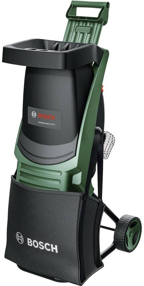 Bosch UniversalShredder Akku-Häcksler 2400U/min bürstenlos grün schwarz