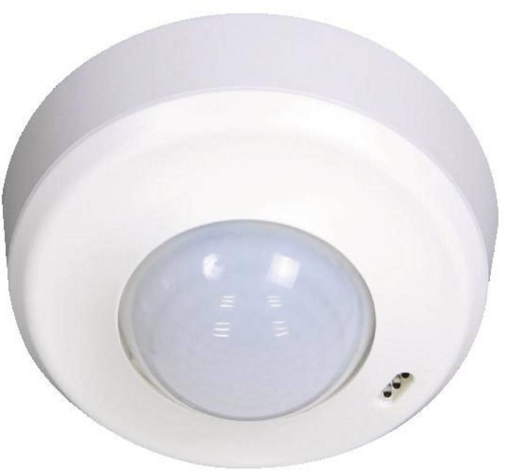 B.E.G. Brück 92550 Decken-Bewegungsmelder Präsenzmelder Aufbau Aufputz 360° Relais IP20 weiß