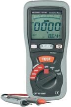 Voltcraft ET-100 Isolationsmessgerät Isolationstester LCD-Display 0,001-4000 MΩ CAT III 1000V